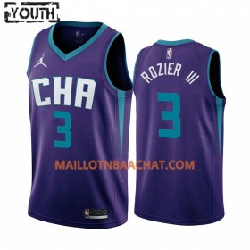Maillot NBA Charlotte Hornets Terry Rozier III 3 Jordan Brand 2019-20 Statement Edition Swingman - Enfant